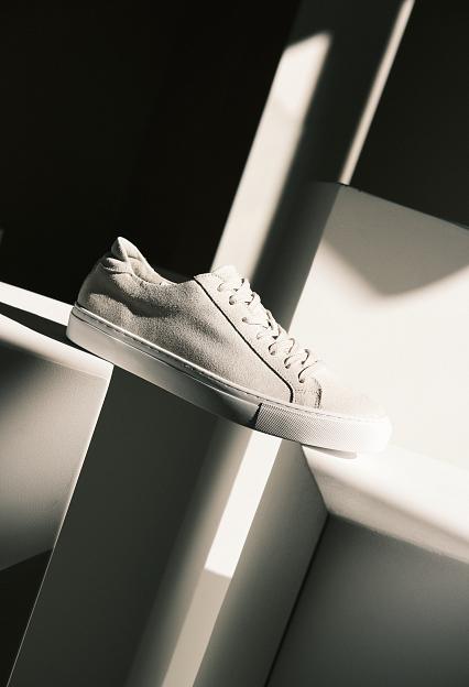 Garment Project Type Off White Suede